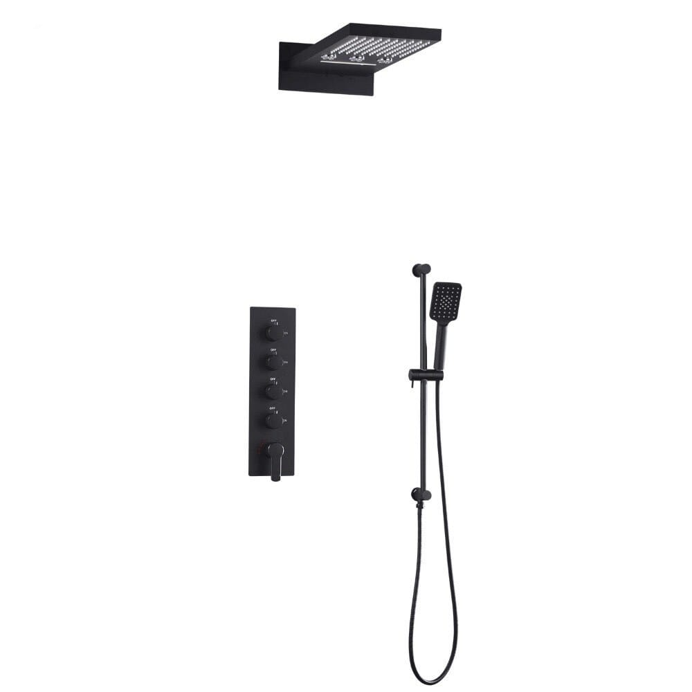 Набор для душа из латуни с отдельными розетками Fontana Showers FS15049 ARCH-00044741 - Вид №3