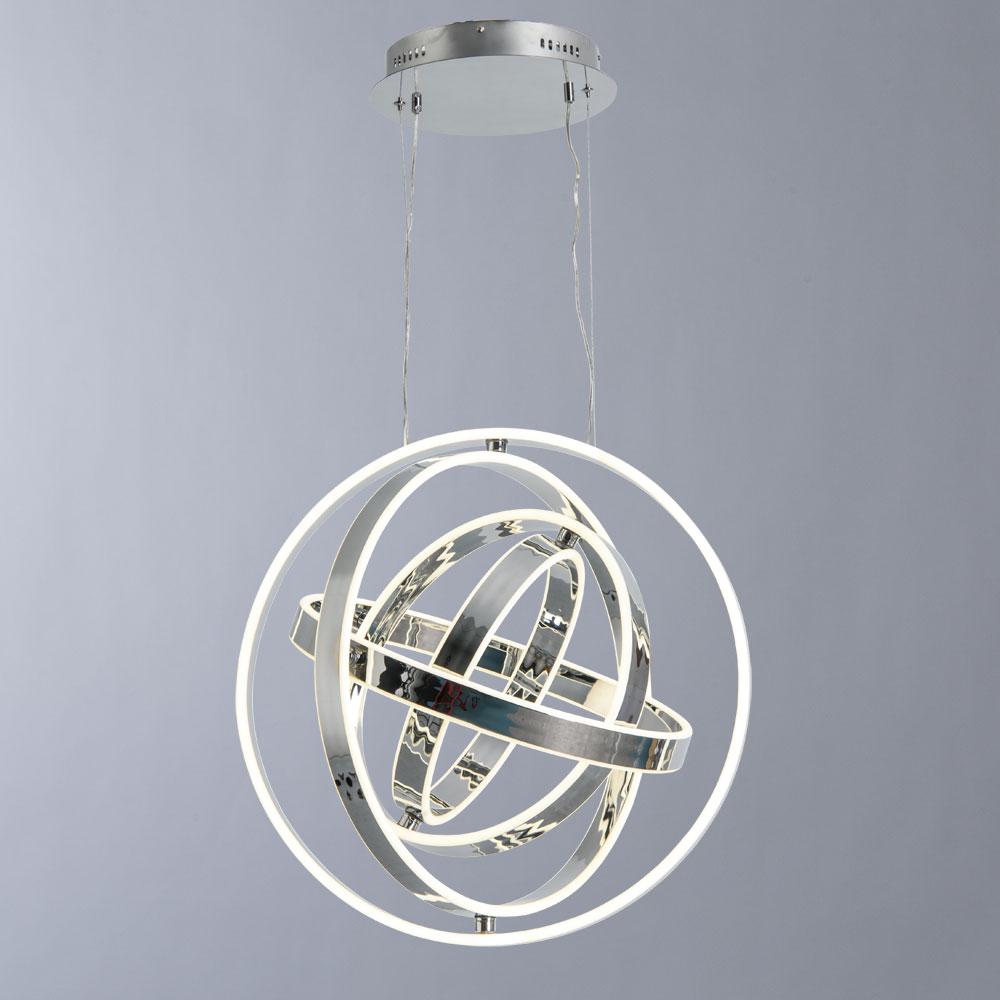 Подвесной светильник серебристый Divinare Mirror 1612/02 SP-1 DIVINARE ДИЗАЙНЕРСКИЕ, MIRROR 00-3890283 Серебро  - Вид №3