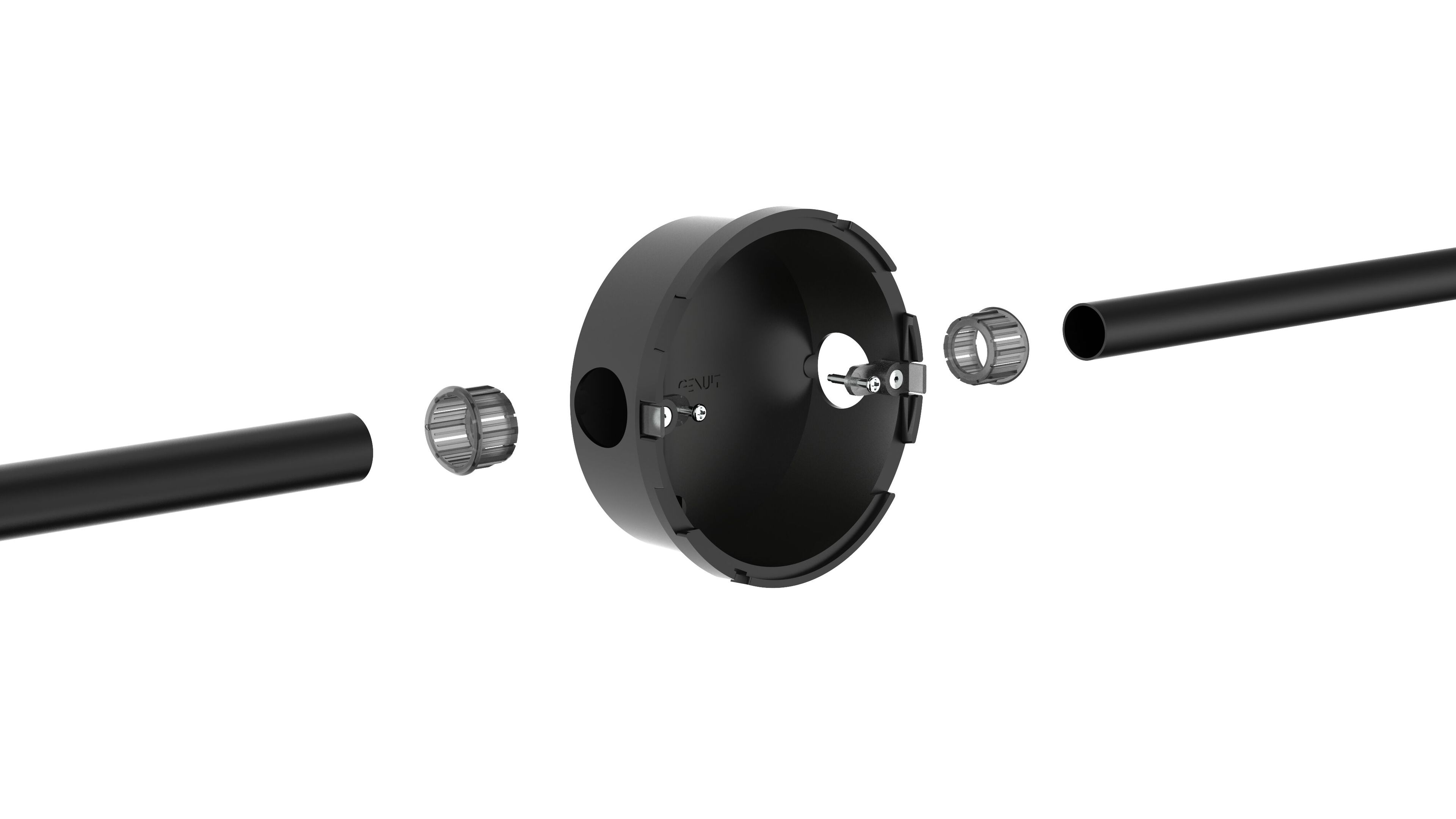 Натуральный алюминиевый светодиодный настенный светильник Genuit Silver ARCH-00051477 - Вид №4