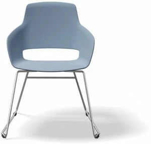 Sinetica Стул с основанием из полиуретана с подлокотниками Captain