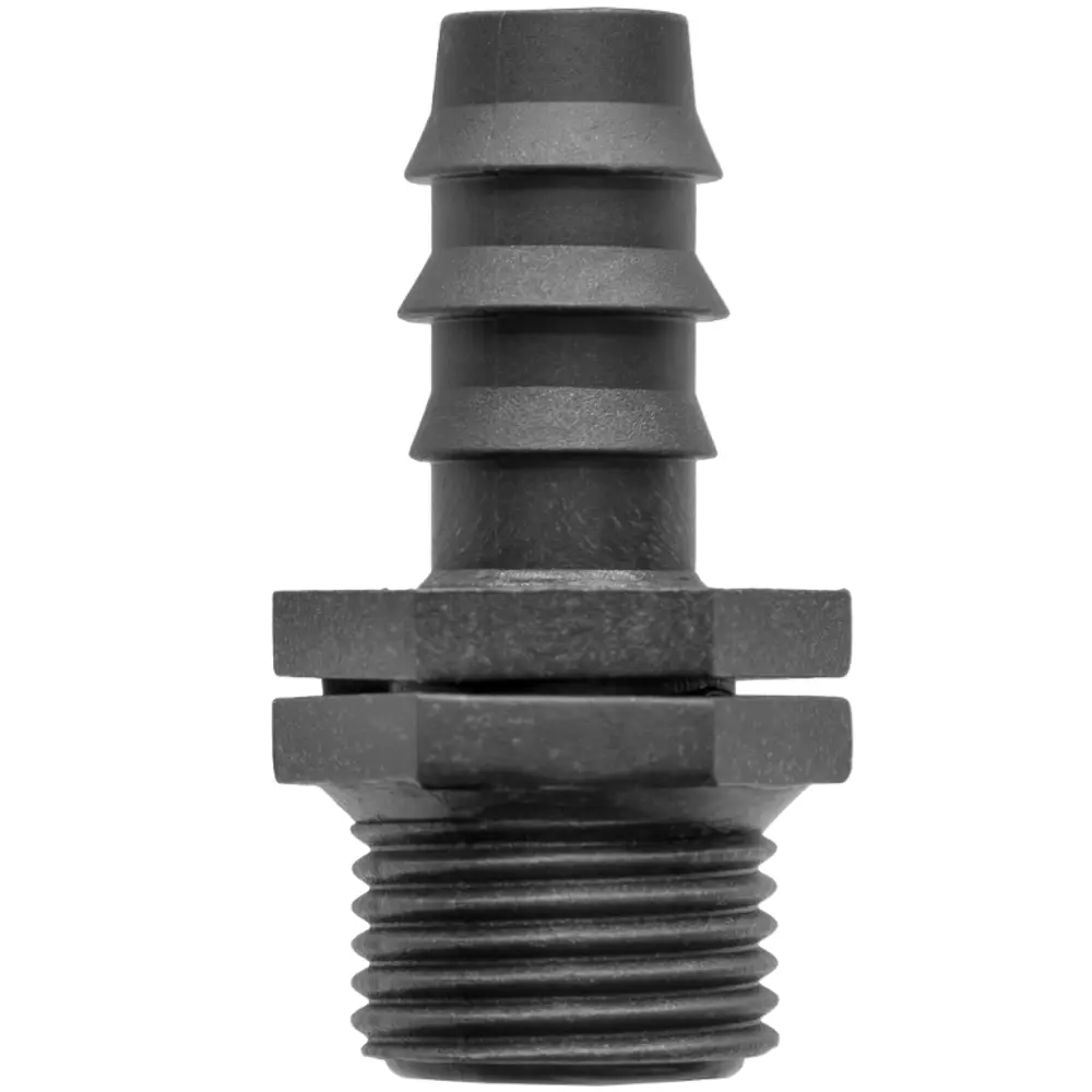 Адаптер для трубки MasterProf ДС.070721 наружная резьба 1/2"х16 мм пластик STLM-2146005 - Вид №1