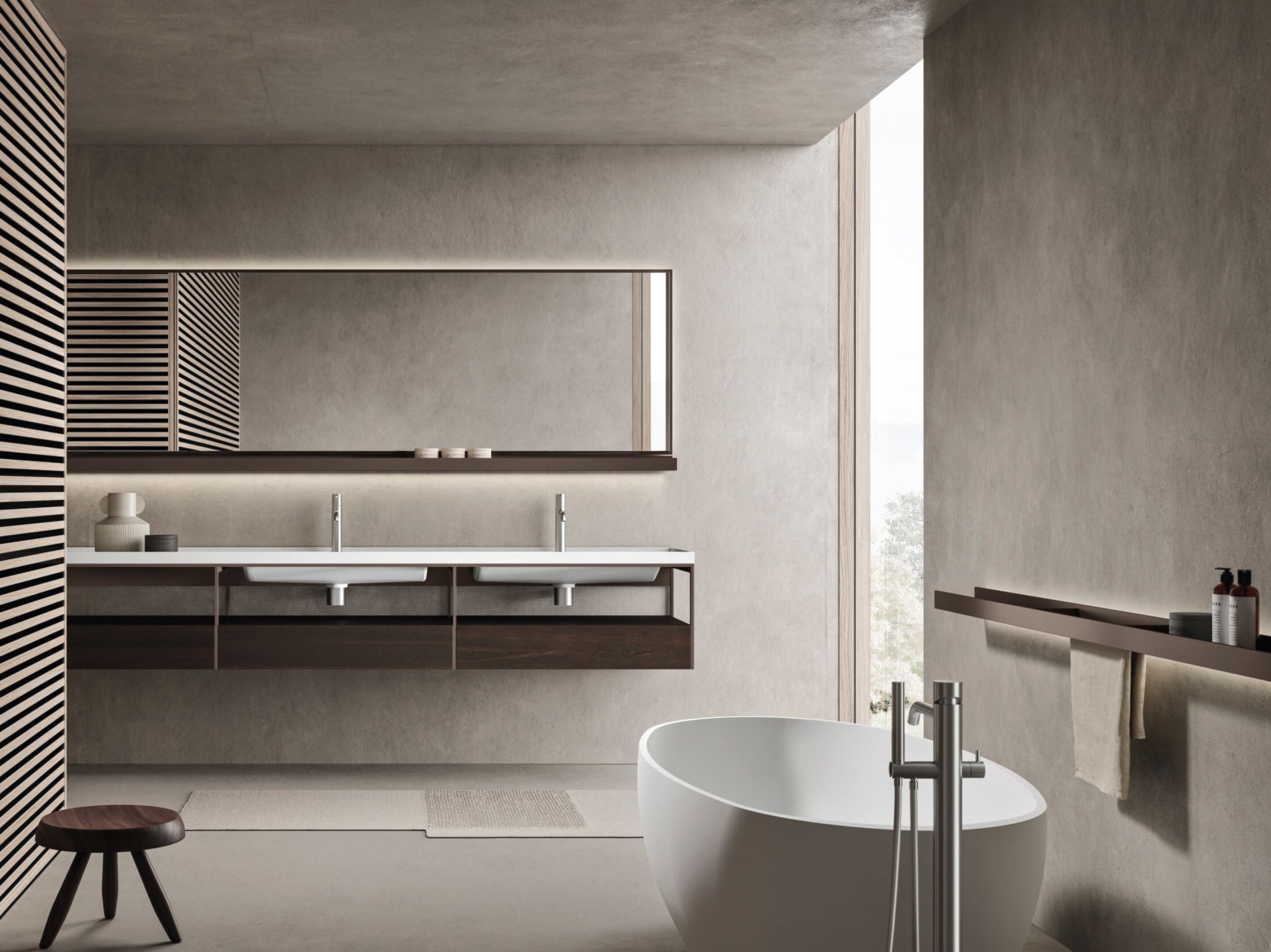 Мебель для ванной комнаты из дуба Noorth Fjord ARCH-00090998