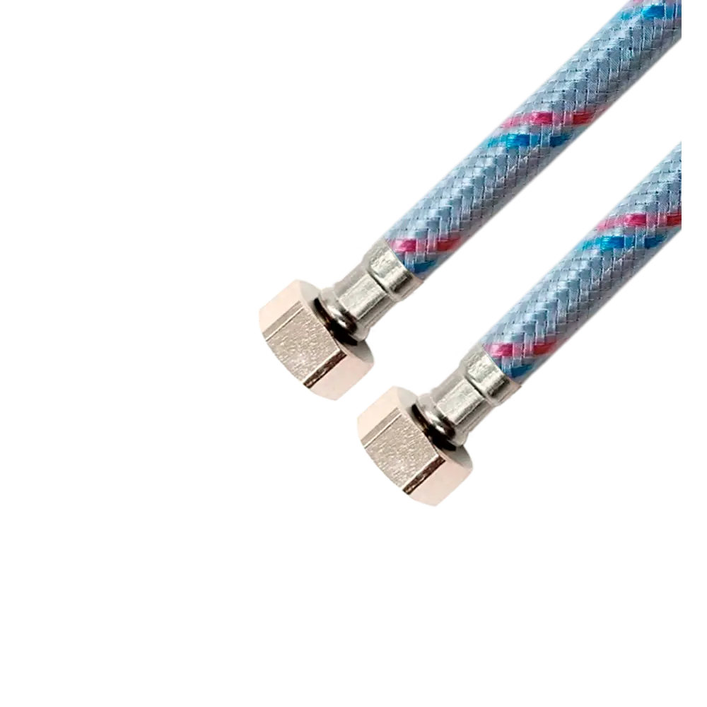 Гибкая подводка для воды Vaxt 1/2" гайка-гайка 100 см STLM-2049599