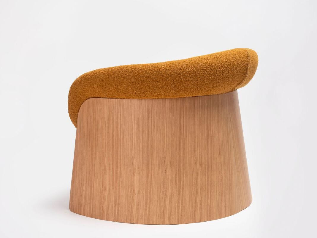 Ткань сани стул с подлокотниками ONDARRETA Ginger ARCH-00114360 - Вид №1