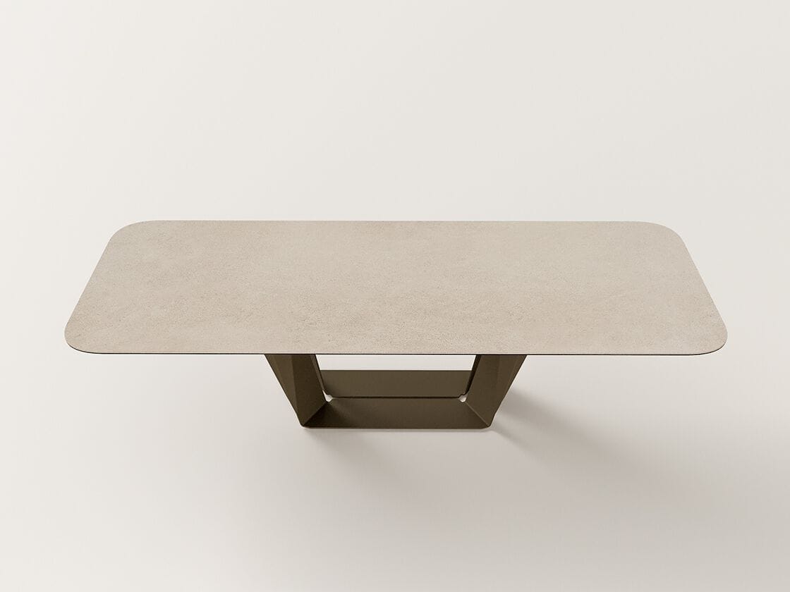 Прямоугольный керамический обеденный стол MOBLIBERICA Plec ARCH-00049523 - Вид №4