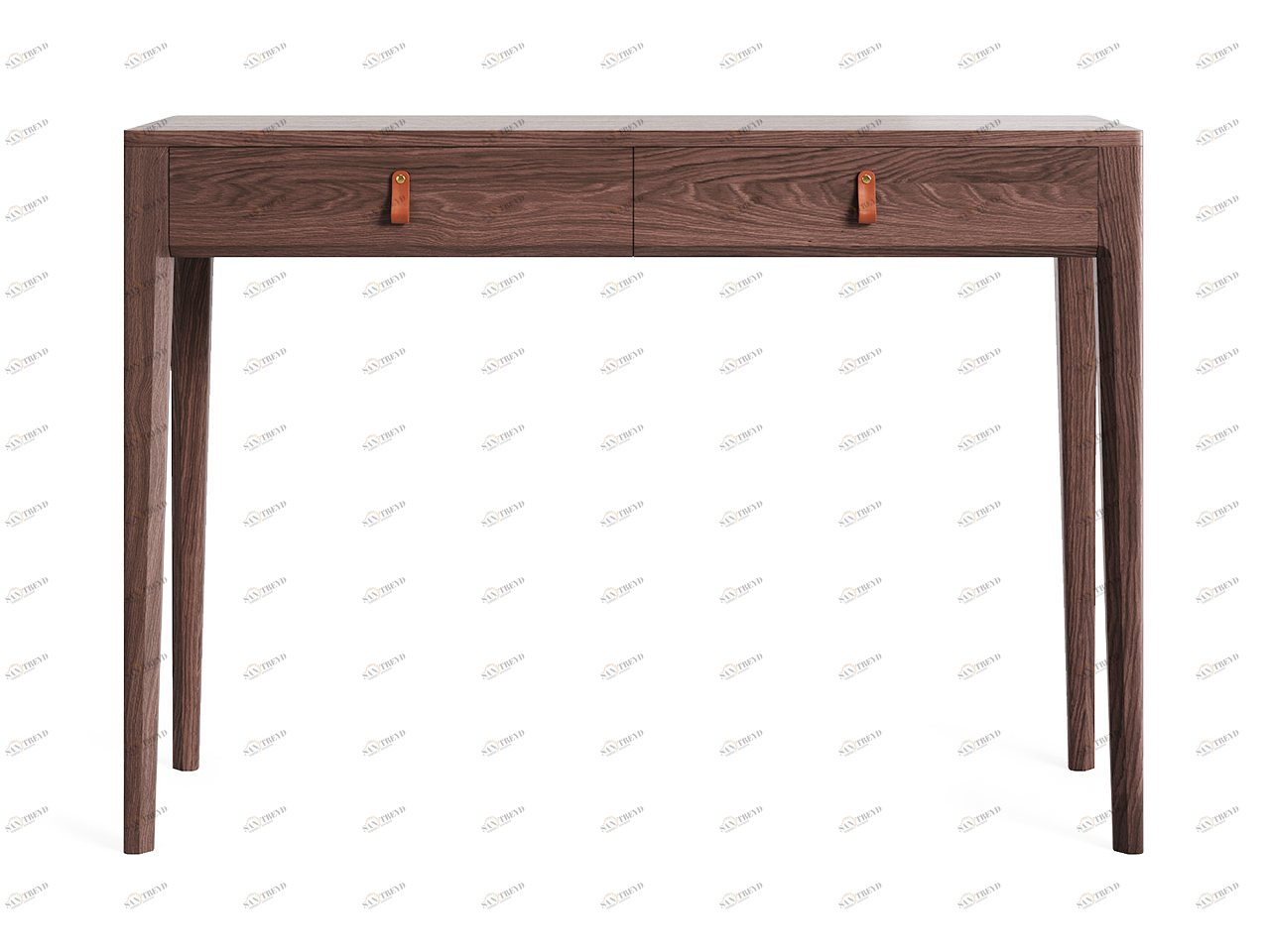 Туалетный столик с ящиками темный дуб Case THE IDEA  210493 Коричневый 