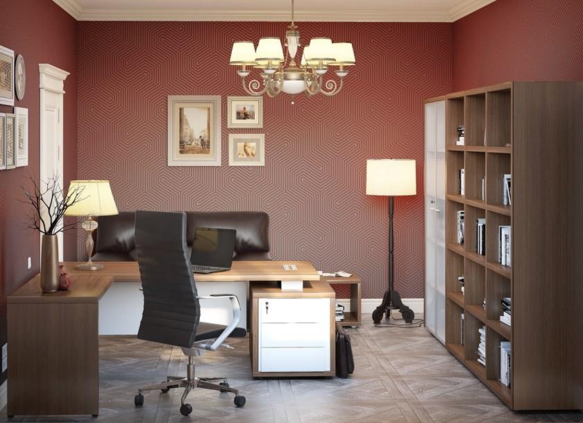 CUF Milano Угловой стол со встроенной полкой Brera sun-id-1495716 - Вид №3