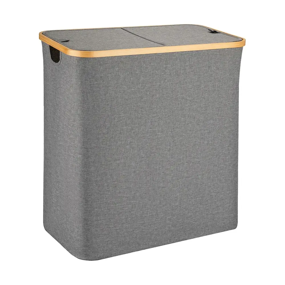 Корзина для белья Сахалин 106 л цвет серый Santreyd STLM-2006824