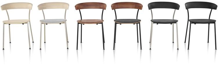 Herman Miller Деревянный стул на деревянной или металлической основе Leeway sun-id-1493939 - Вид №10