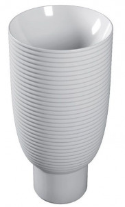 LO08542054 Напольная раковина стоящая круглая Disegno Ceramica Loom