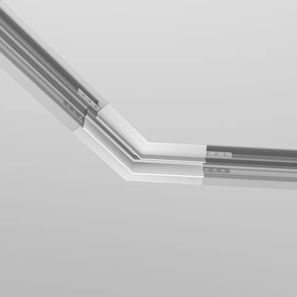 Крепежные и соединительные элементы Voltega Twist VGL034CLO-42.12W для шинопровода встраиваемого магнитного цвет белый 89446904 STLM-2000566 