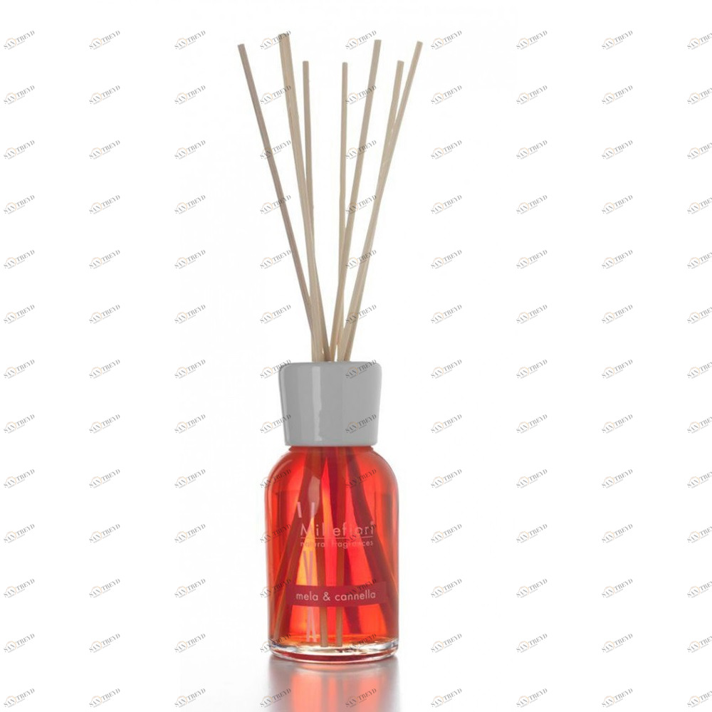 Диффузор с палочками 250 мл "Яблоко и корица" Mela & Canela MILLEFIORI MILANO ЯБЛОКО, КОРИЦА 267391 Красный 