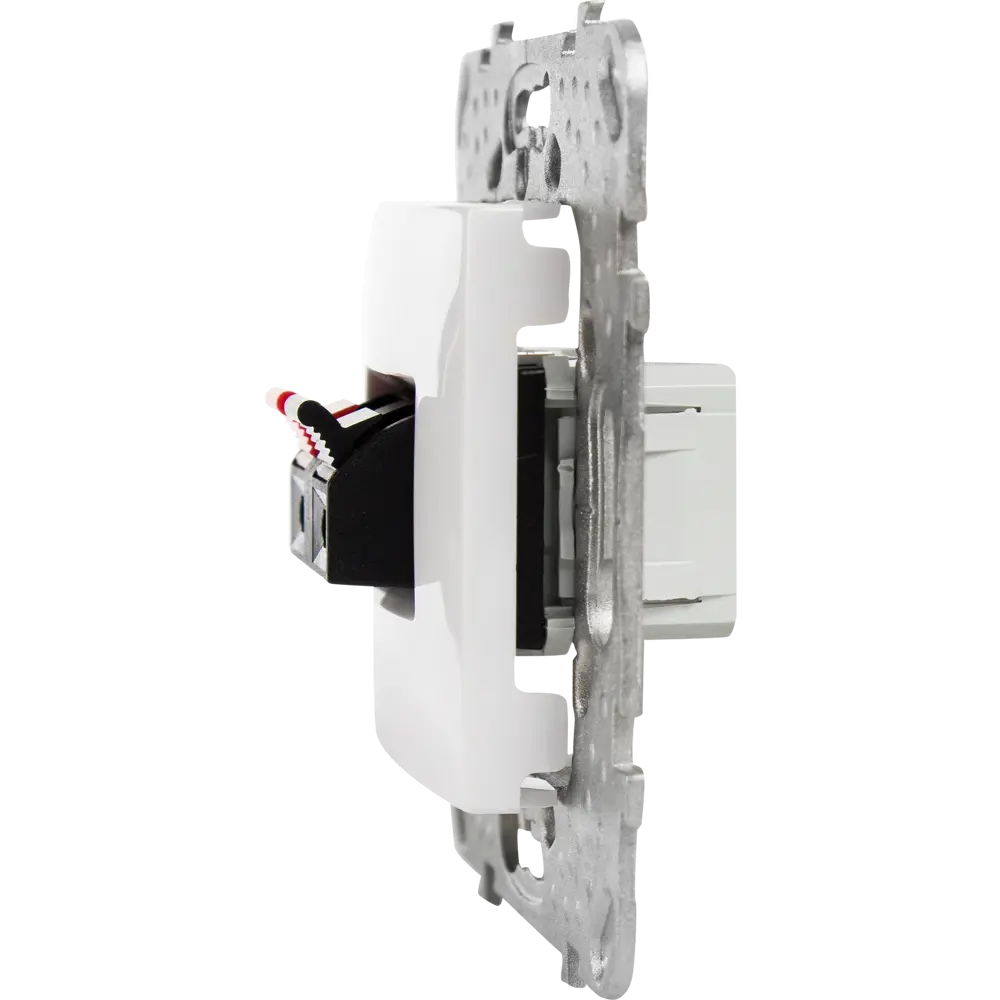 Аудио розетка встраиваемая Systeme Electric Unica, цвет белый 12514447 STLM-2142104 - Вид №6