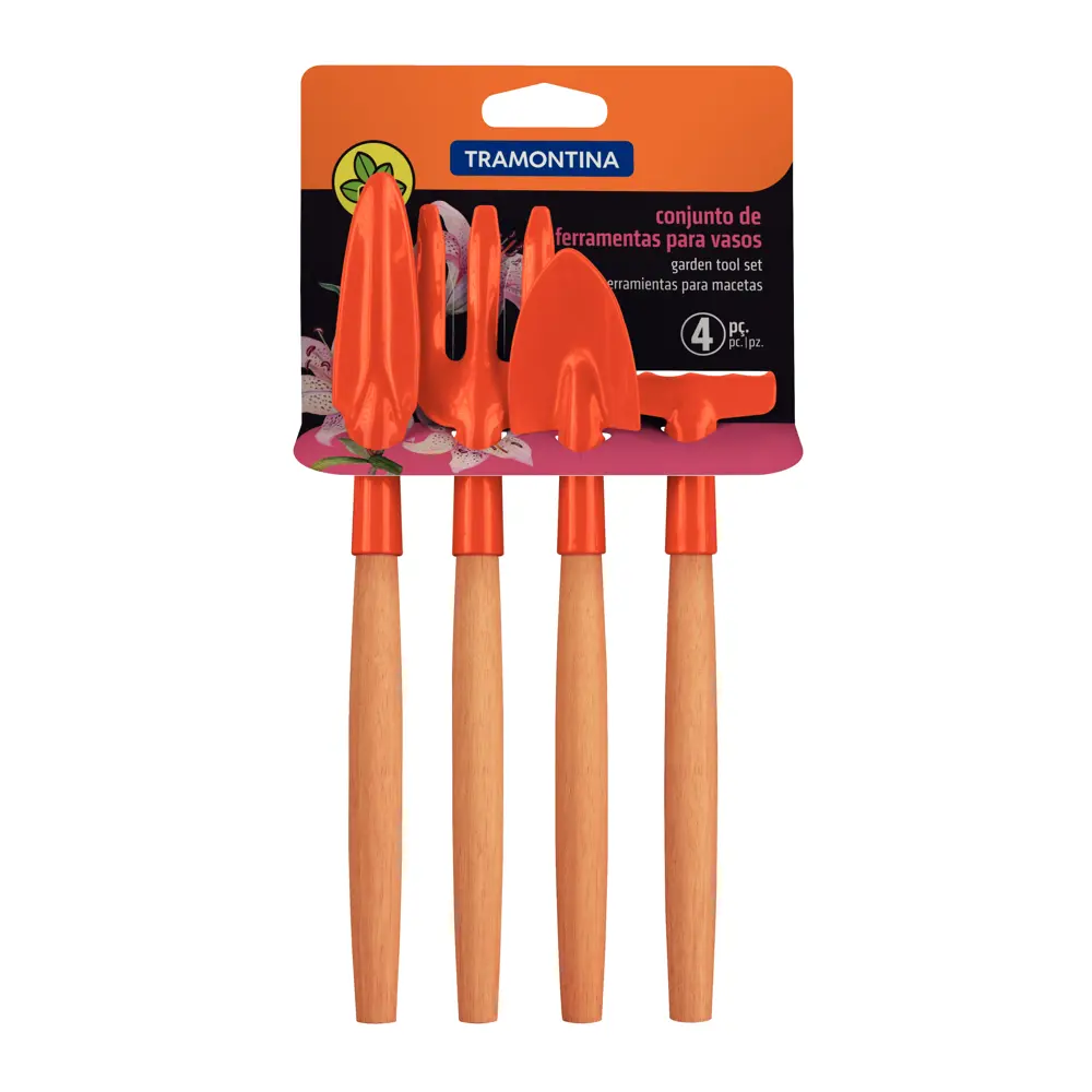 Набор садовых инструментов мини Tramontina 78104801 4 предмета STLM-2037869 - Вид №2