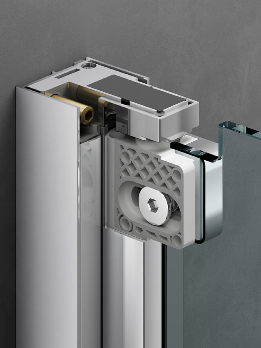 Боковая стенка (душевое ограждение) Provex Jolly JW 0070 JW 05 GL для прямоуг 0070JW05GL - Вид №2