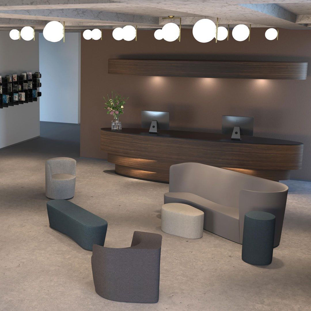 Войлочное кресло с подлокотниками MOROSO Таба ARCH-00005724 - Вид №2