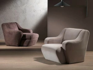 Carpanelli Кожаное кресло с подлокотниками Carpanelli contemporary 2013