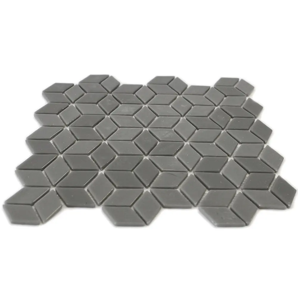 Мозаика стеклянная Natural STP-GR008-RMB 26x26 см цвет серый Santreyd Steppa STLM-2090809 - Вид №5