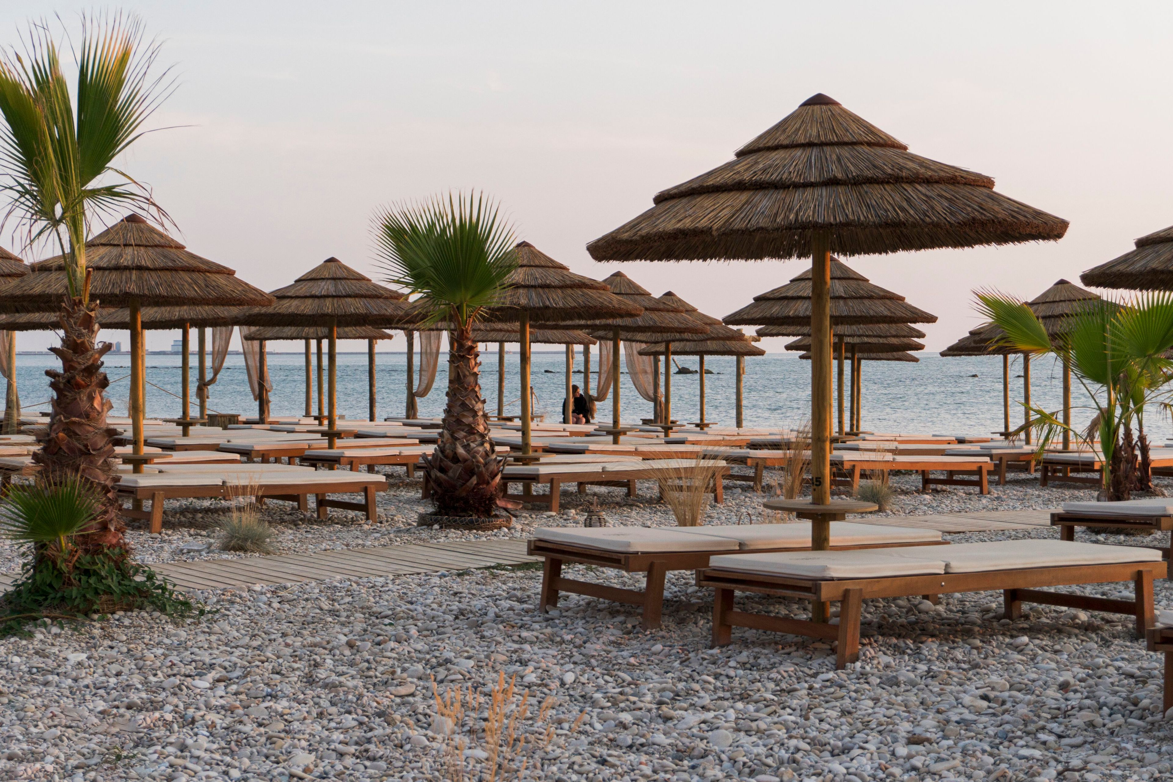 Круглый зонтик из африканского тростника Gio' Stemar CANNA AFRICANA ARCH-00056622 - Вид №1