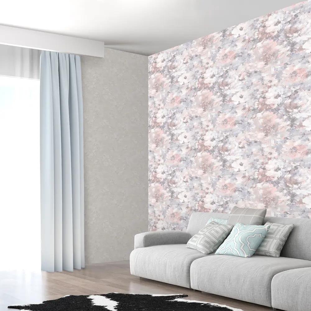 Флизелиновые обои Victoria Stenova Etude серые - элегантность в каждом рулоне 89203343 STLM-1465526 - Вид №3