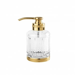 FS10C-630 FS10C-630 Дозатор для мыла, малый размер РАЗМЕР КРИСТАЛЛА «ТРОСТЬ Cristal & Bronze CRISTAL TAILLE “CANNELÉ” CISELÉ