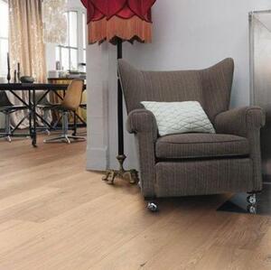 Паркетная доска Haro 4000 Series Top connect Пуро белый Саваж Дуб Кантри с брашью (Текстурированная) 2200х180 мм.