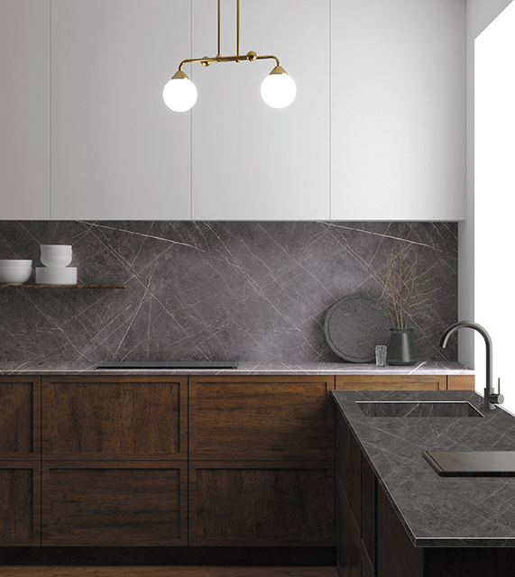 Столешницы для кухни - Пиетра грей ориджинал LIGRON LIST273 1542 - Вид №4