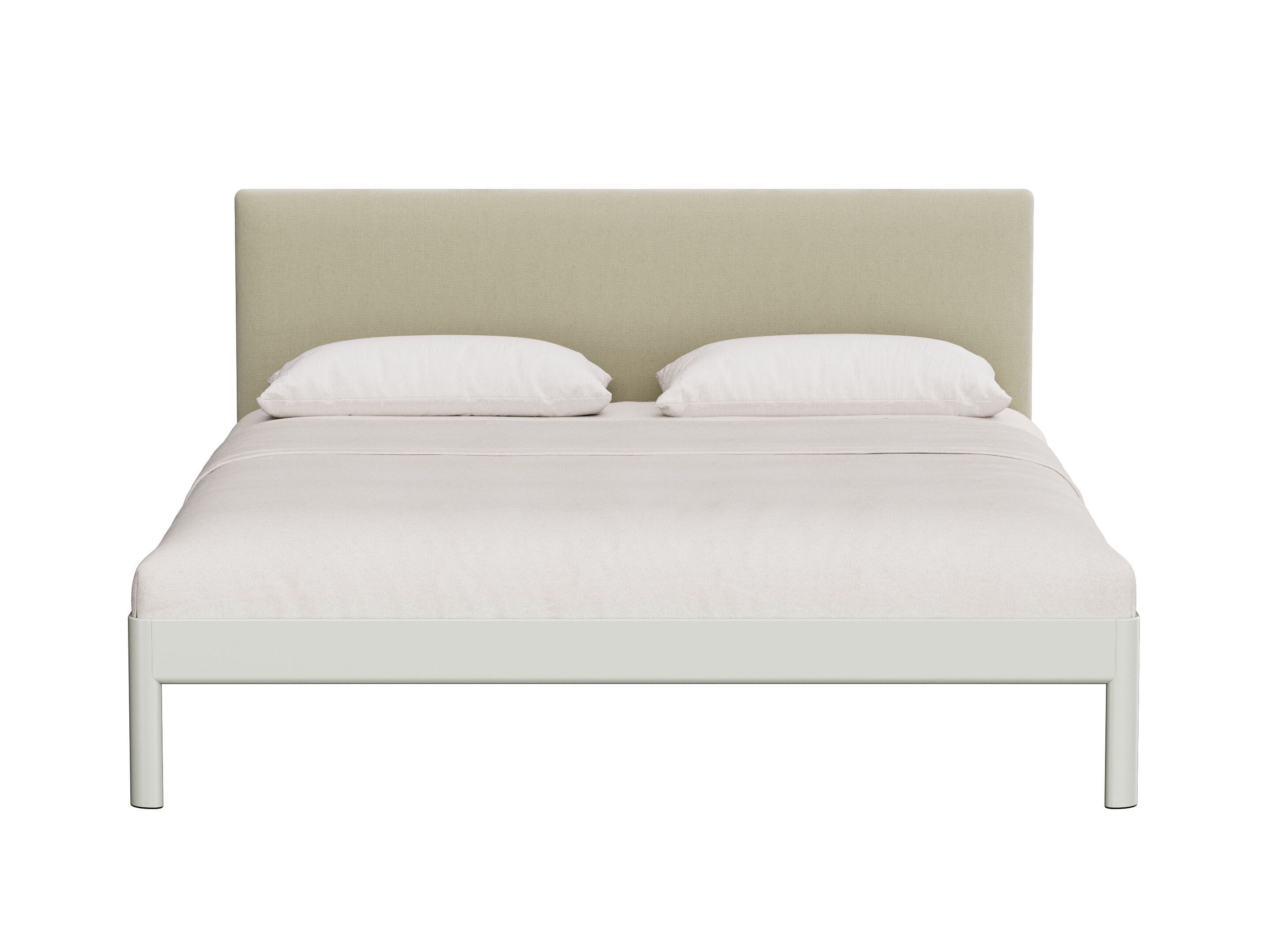 Алюминиевая двуспальная кровать с мягким изголовьем Noah Living Heia ARCH-00072441 - Вид №3