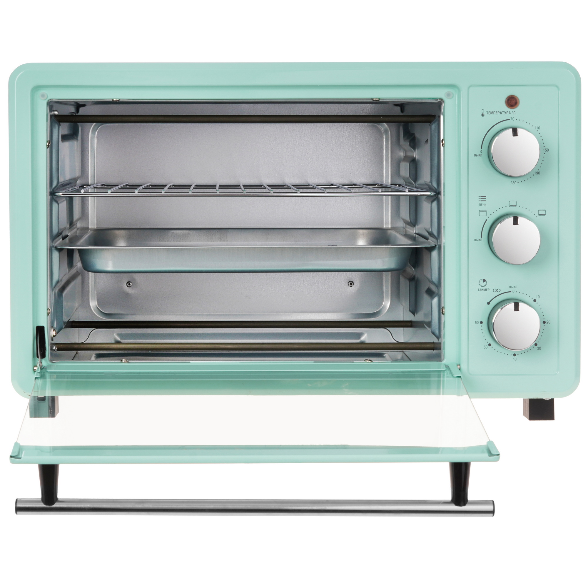 9033569 Мини-печь LUMME LU-EO1715A зеленый STDN-0144329 - Вид №5