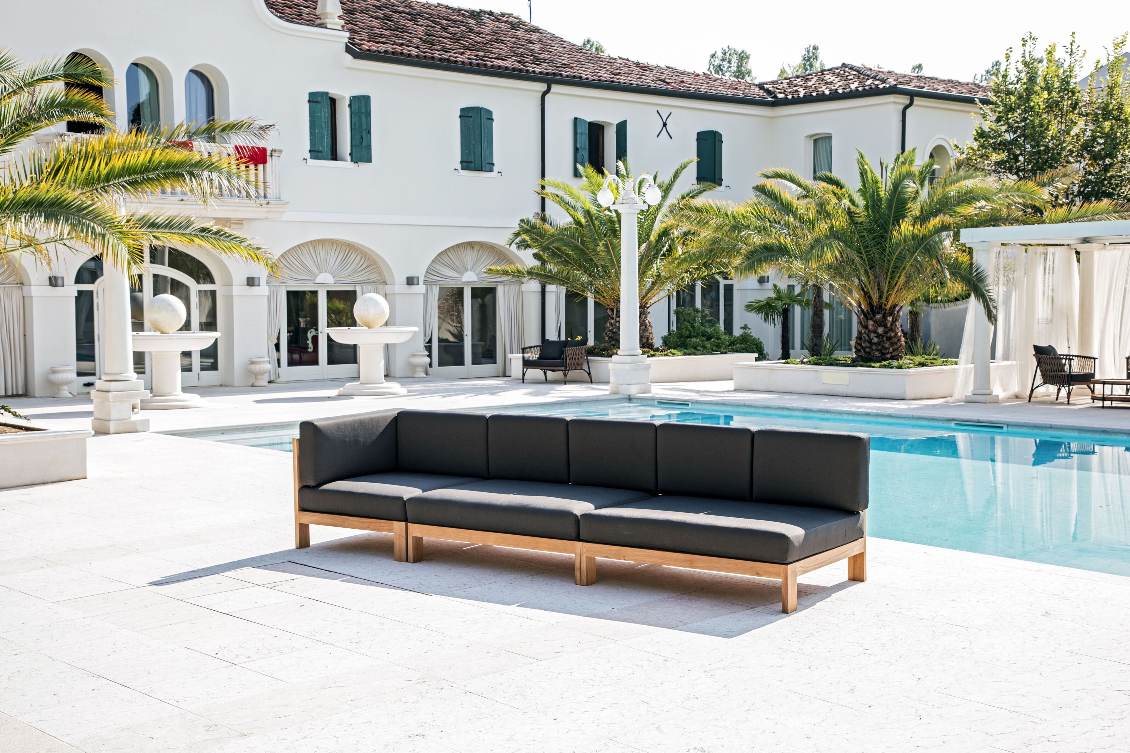 Угловое садовое кресло из ткани cbdesign Ocean ARCH-00031133 - Вид №3