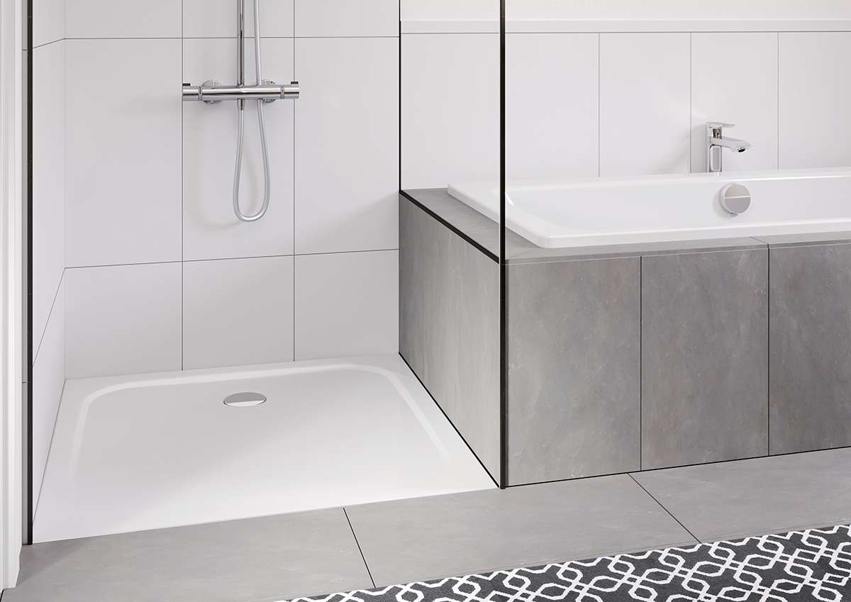 Душевой поддон KALDEWEI Сталь эмалированная 2264-1 294 черный матовый 100 2264-1294 - Вид №11