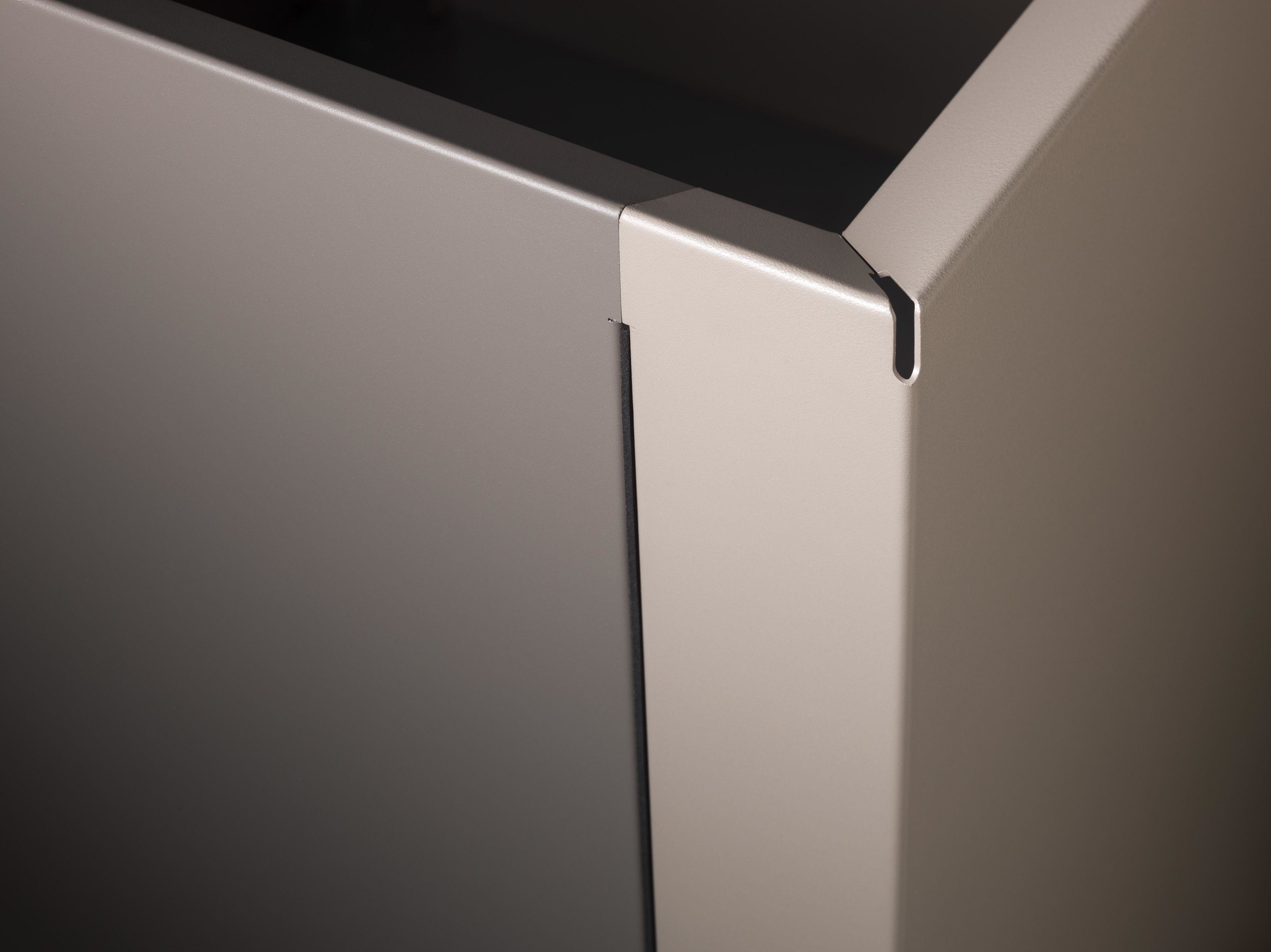 Квадратная стальная плантатор с порошковым покрытием City Design DUO ARCH-00010078 - Вид №2