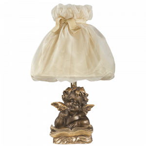 32089,34001 Настольная лампа Ангел Поэт Бронза Мадлен Жемчуг BOGACHO