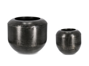 Набор из двух металлических Горшков