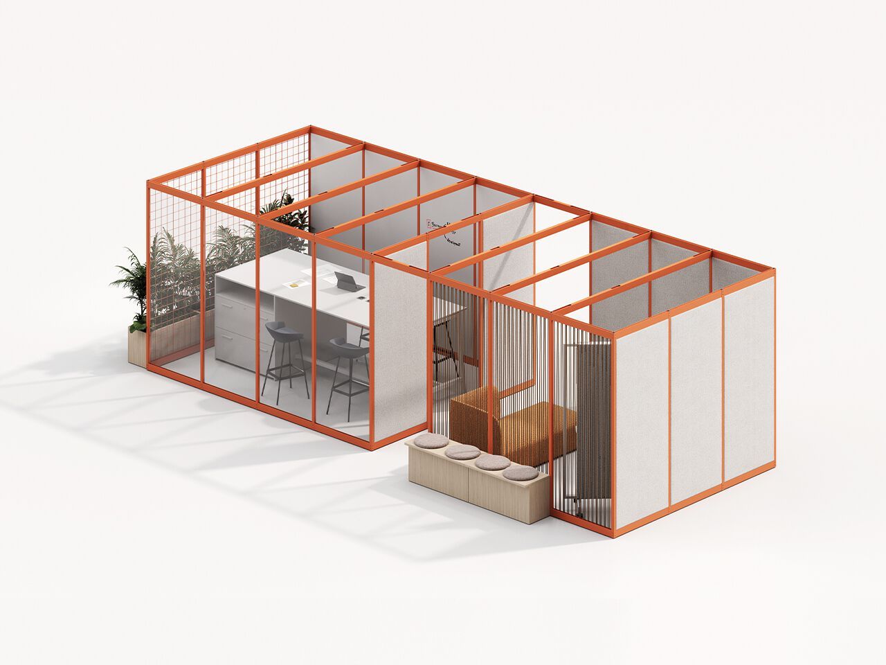 Передвижная стена для офиса FREZZA Pal System ARCH-00022648 - Вид №9