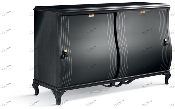 Carpanese Home Комод деревянный с раздвижными дверцами Heritage 5707