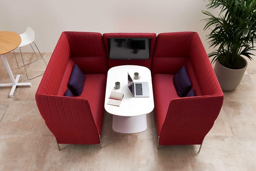 ESTEL GROUP Мягкий кожаный диван с высокой спинкой Dolly sun-id-1360779 - Вид №2