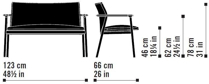 Very Wood Диван из ткани Lord sun-id-1449185 - Вид №6