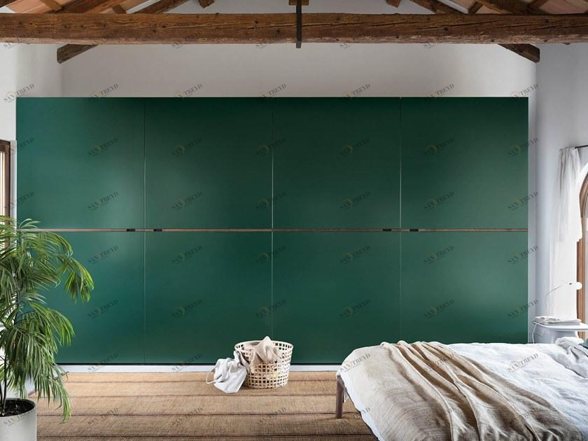 Novamobili Шкаф из лакированного меламина с копланарными дверцами sun-id-1406404