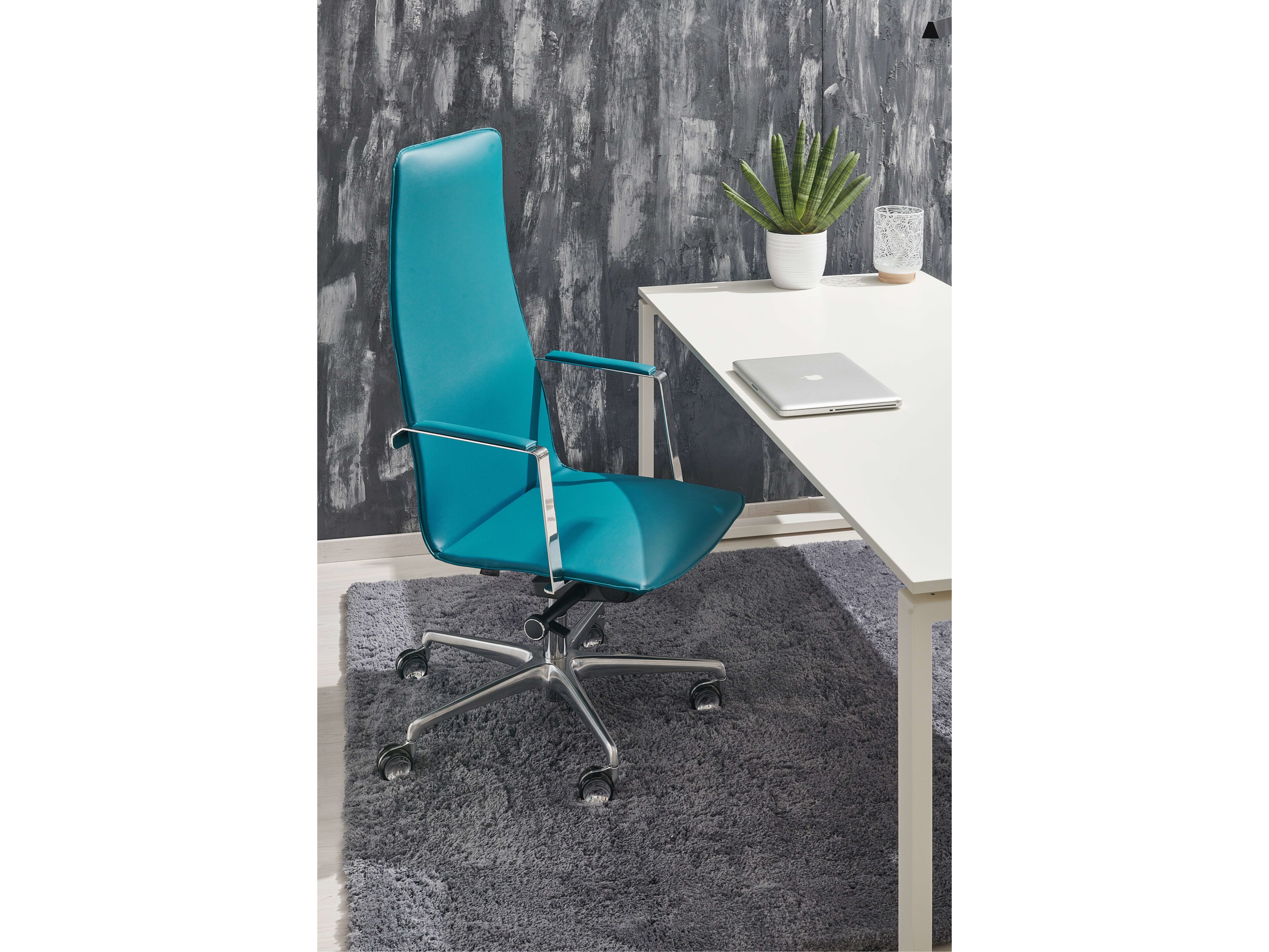 5-спицевое вращающееся офисное кресло с высокой спинкой AP Factor Аруба ARCH-00134444 - Вид №3