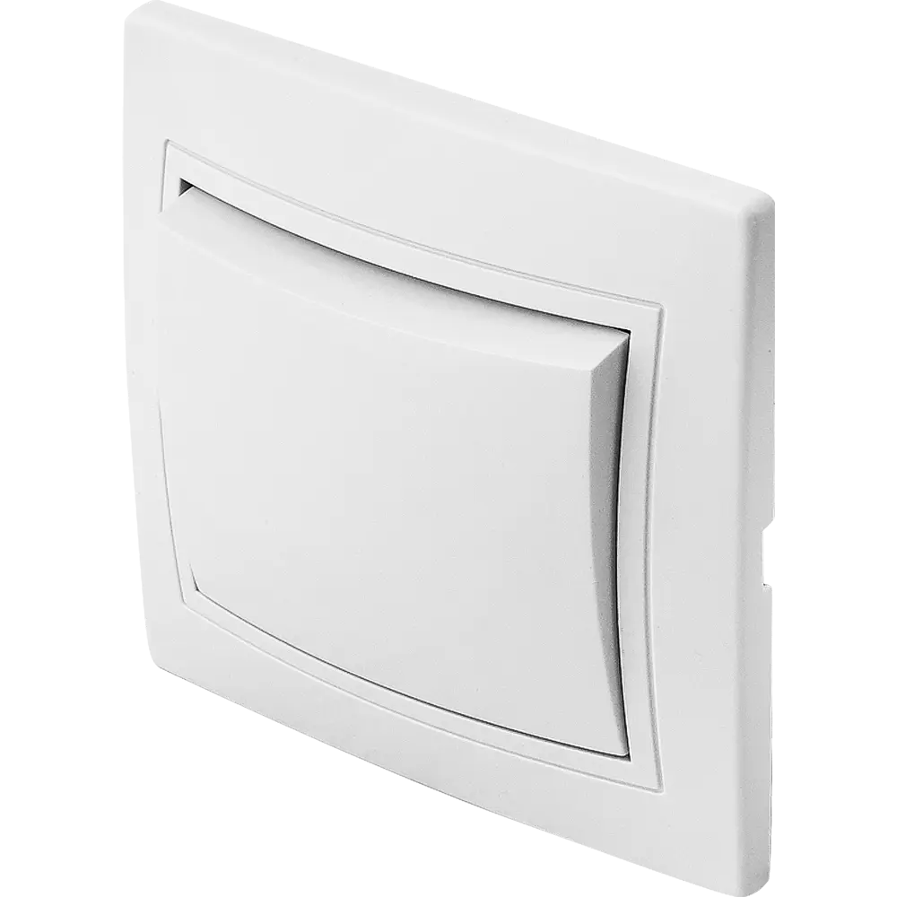Выключатель TDM ELECTRIC Таймыр одноклавишный белый для скрытого монтажа 85591333 STLM-0064421