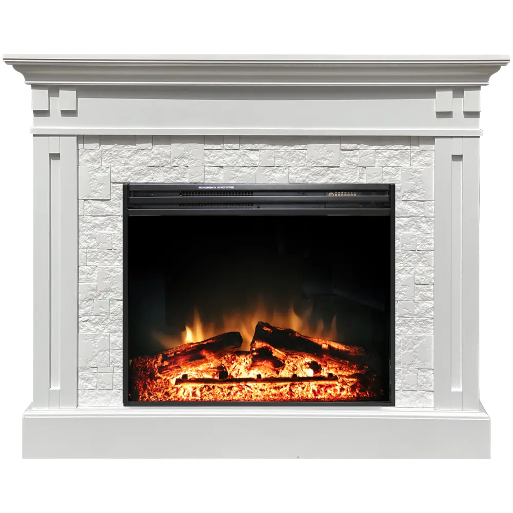 Каминокомплект Cambridge с электроочагом Jupiter белый 83401907 STLM-2117019 ROYAL FLAME 
