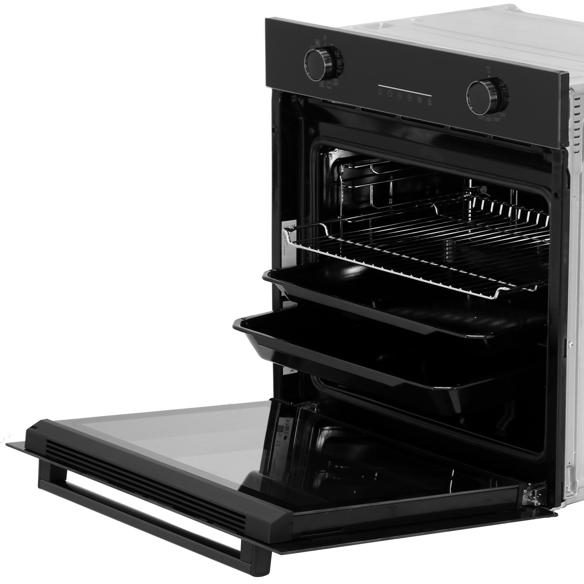 9116859 Электрический духовой шкаф Beko BBIM16300SG черный STDN-0116128 - Вид №6