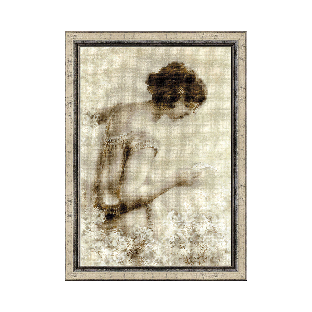 1277 Набор для вышивания Старая фотография. Письмо 38 х 26 см RIOLIS Сотвори Сама 