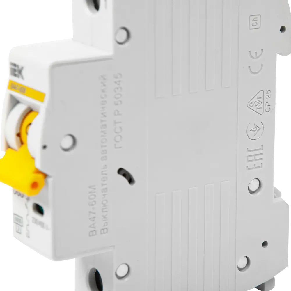 Автоматический выключатель IEK ВА47-60M с двойной защитой от сверхтоков 89162769 STLM-0079332 - Вид №4