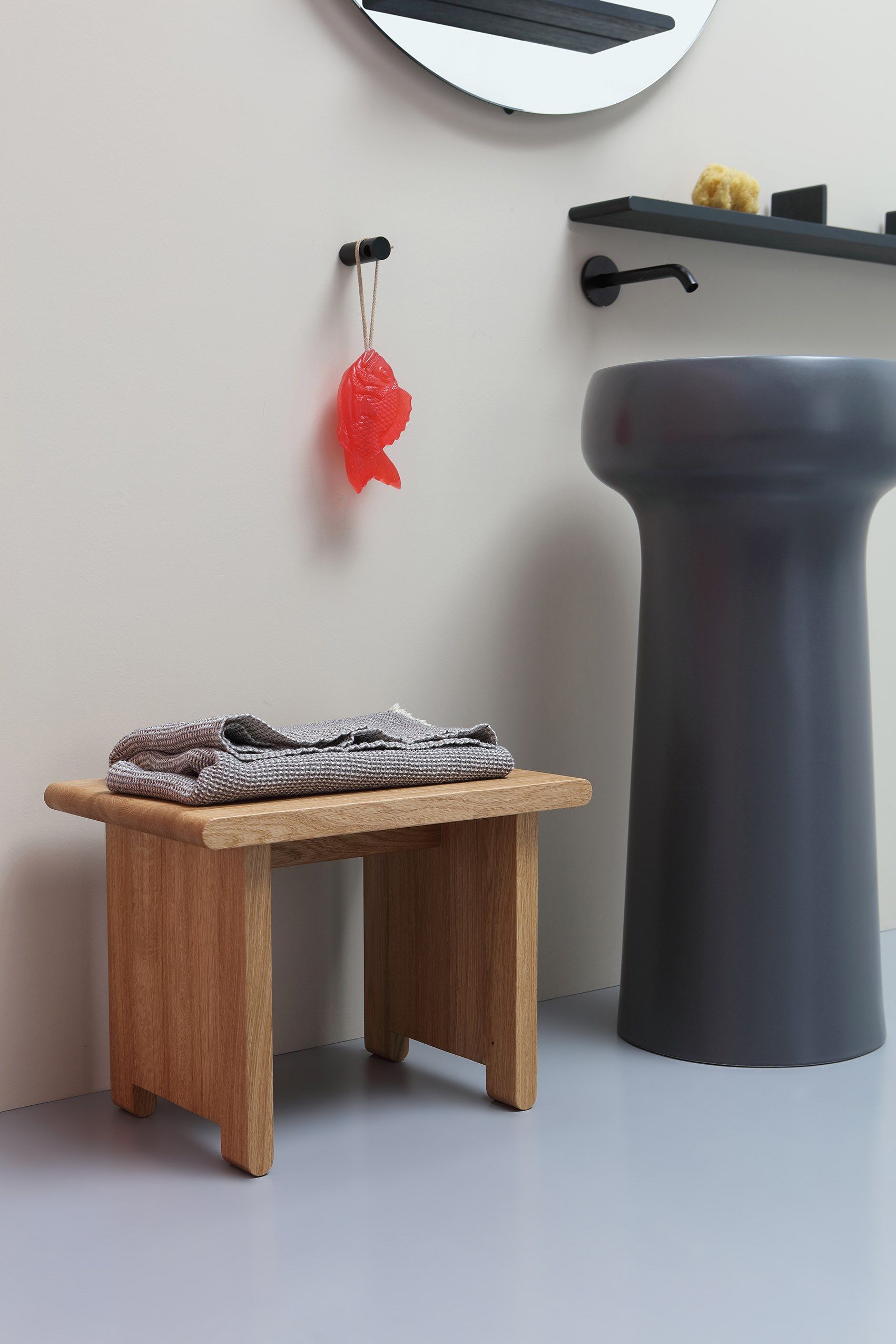 Круглое зеркало с магнитными аксессуарами Azzurra Ceramica Franky ARCH-00137775 - Вид №2