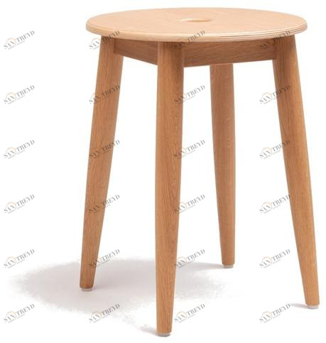 ONDARRETA Низкий деревянный табурет Oto sun-id-1432919