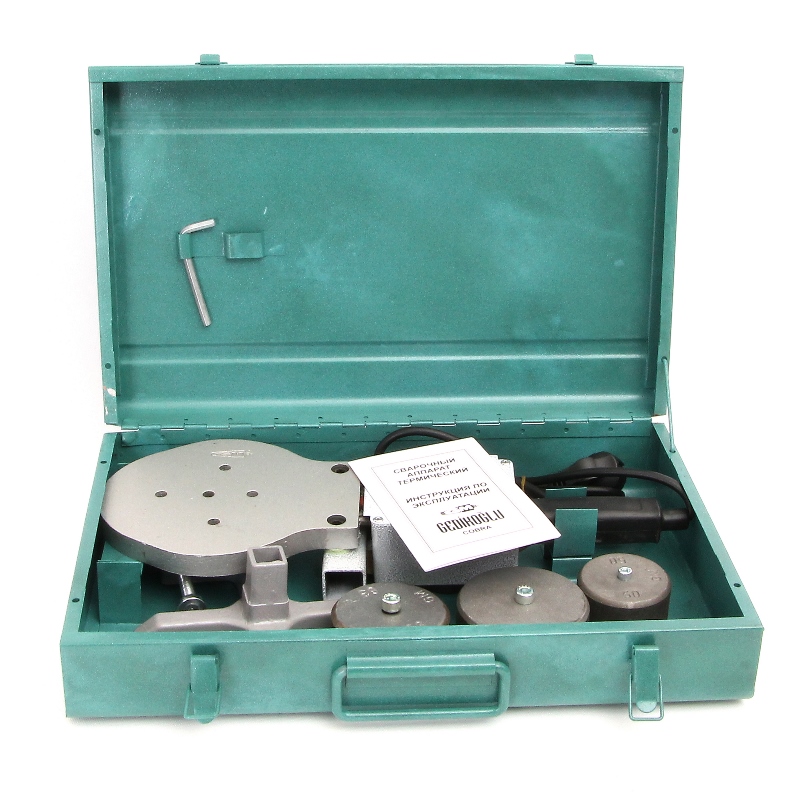 Набор монтажный GM Cobra для сварки PPR-труб 2000 Вт 50-125 мм, рулетка GM0021 - Вид №1