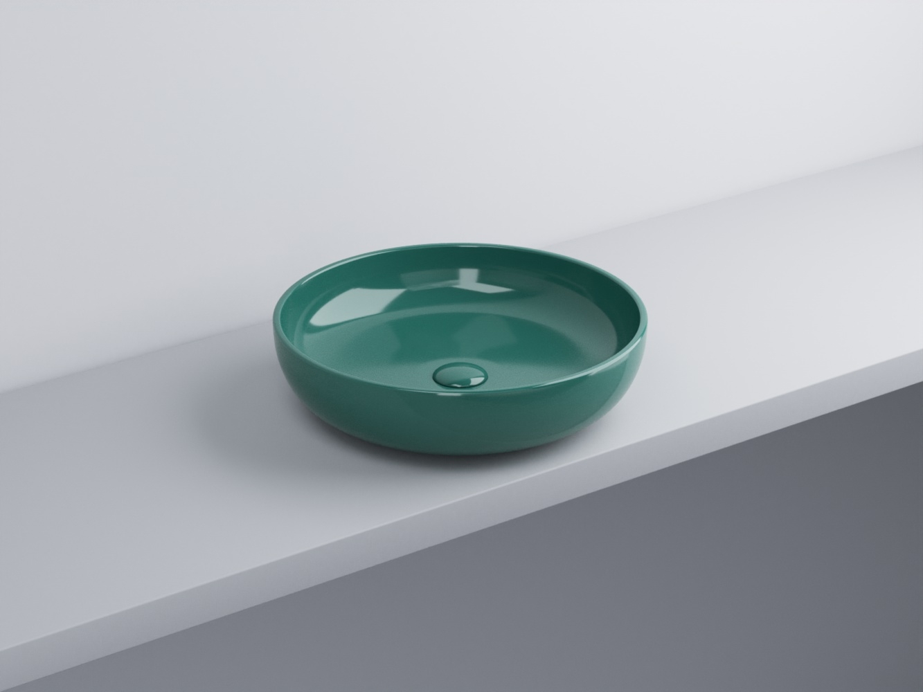 SHBA45-SM Накладная чаша без переливом ø45 cielo Shui Ceramica Cielo