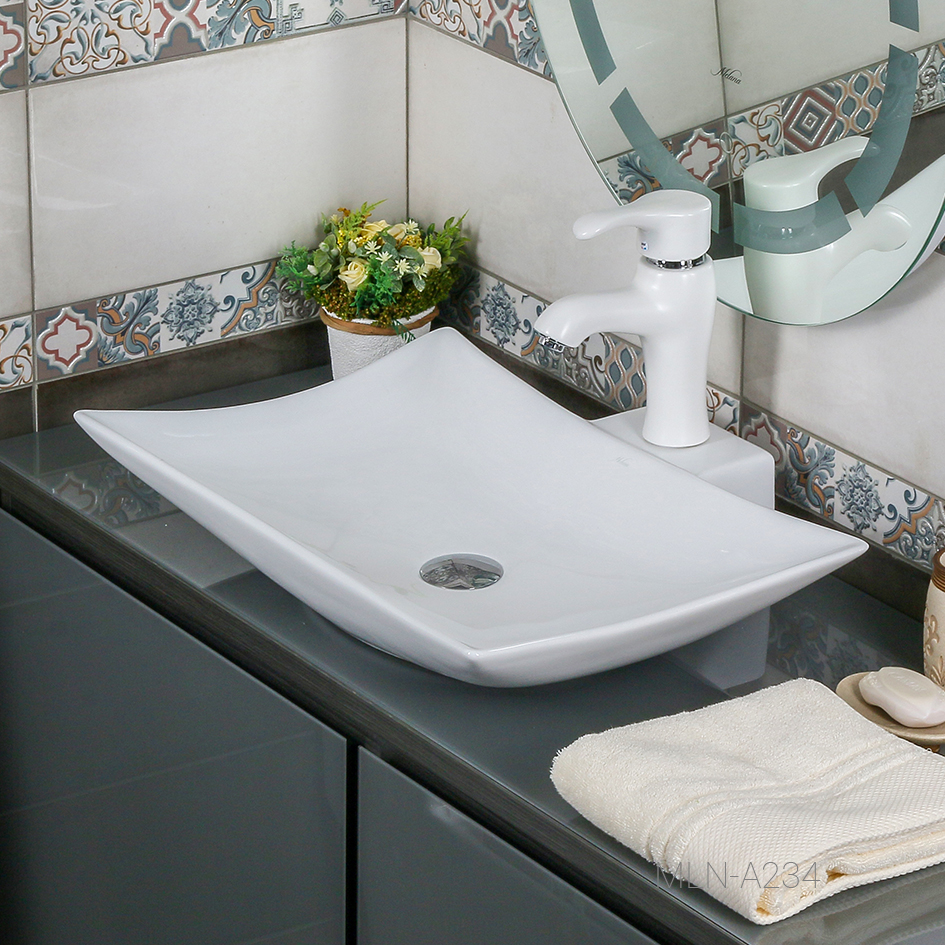 Накладная раковина melana mln-a234 A234-805 - Вид №2